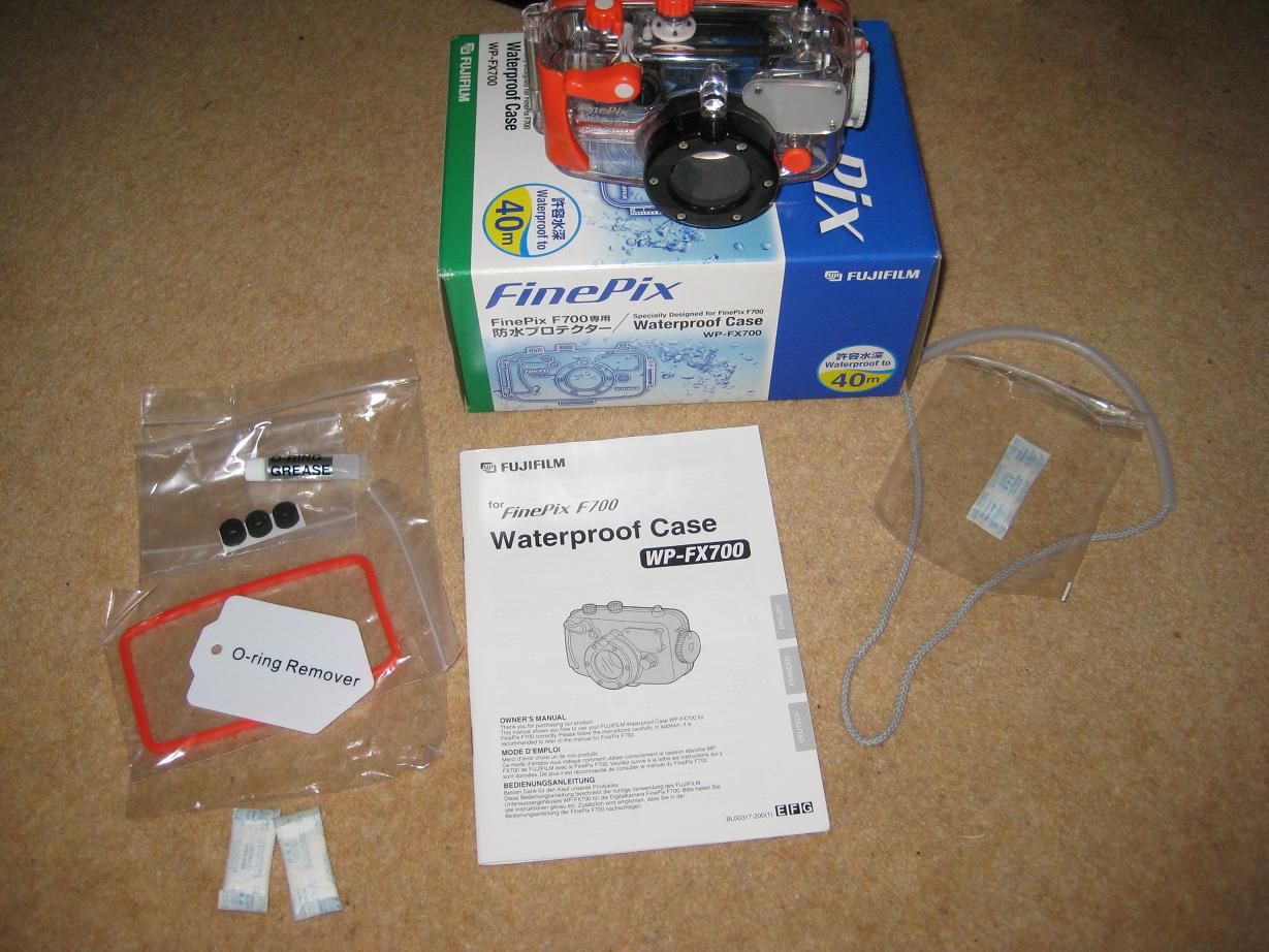 Fuji F700 Zoom with WP-FX700 Underwater Housing